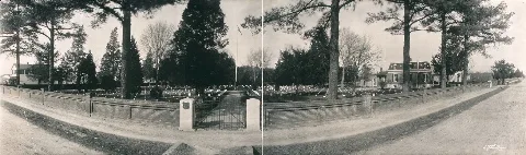 Panoramic View Of Seven Pines Battlefield National Cemetery, Henrico County, Virginia (1912)