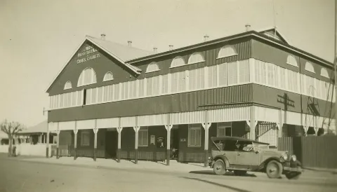 Paroo Shire Hall And Council Chambers, Cunnamulla, Circa 1930