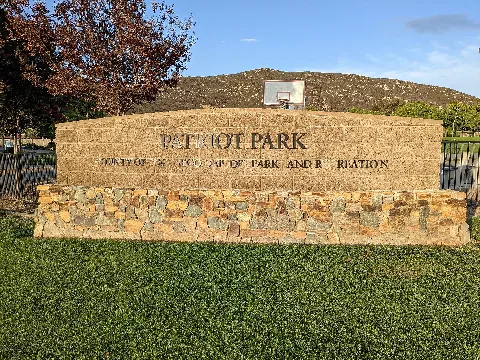 Patriot Park Sign
