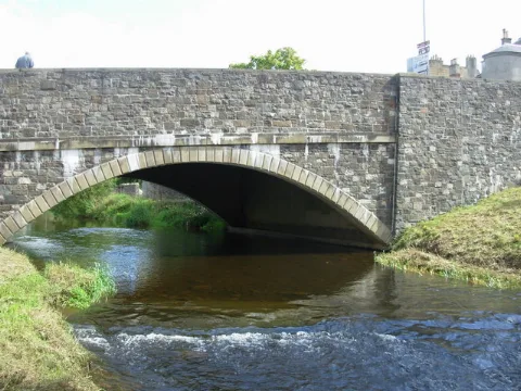 Peebles Bridge Over Eddleston Water Geograph.org.uk 1521565