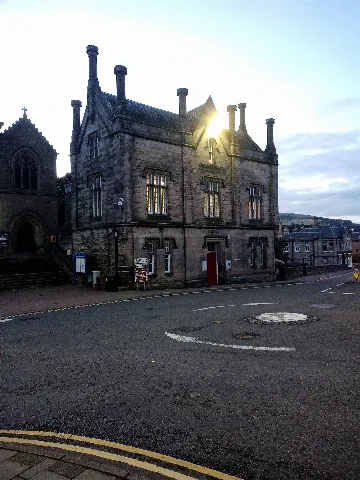 Peebles, High Street, Sheriff Court House