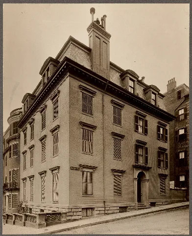 Phillips House, Beacon Street. 1804 Built By John Phillips Dpla 26B5F6645571C0Ddda985Cfdc7Cd9308