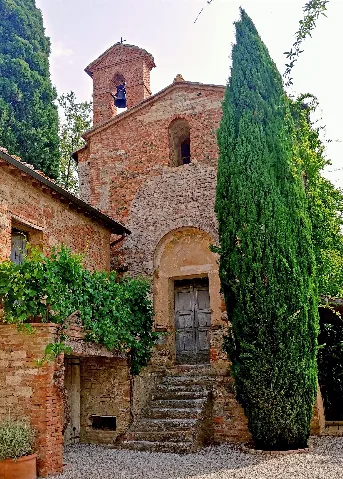 Pieve A Pava, Ex Pieve Di Santa Maria A Pava Facciata E Campanile