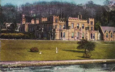 Postcard Of Great Barr Hall, 1907