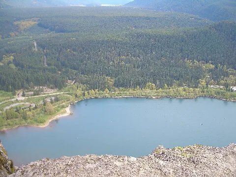 Rattlesnake Lake Seen From Lower Ledge 3970