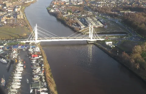 Renfrew Bridge From The Air Geograph.org.uk 8273031