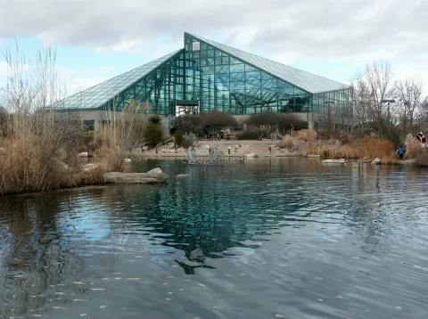 Rio Grande Botanical Garden Pond
