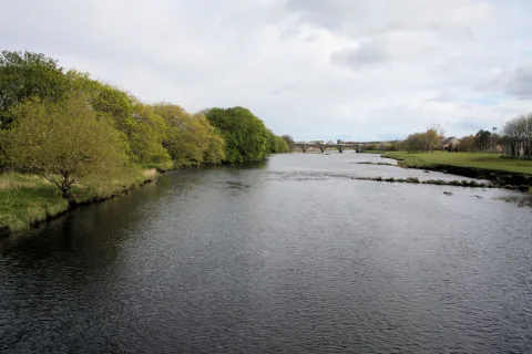 River Thurso From Upper Footbridge Geograph.org.uk 1310243
