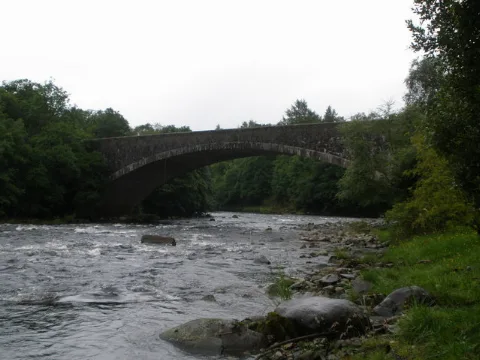Road Bridge Carrying The A85 Over The River Awe Geograph.org.uk 1410309