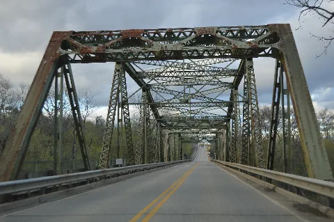Roanoke River Bridge At Altavista
