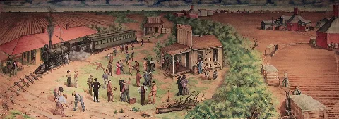 Robstown Tx Post Office Mural