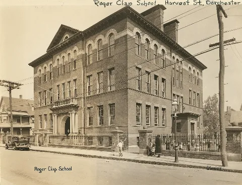 Roger Clap School 403002031 City Of Boston Archives