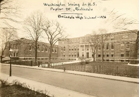 Roslindale High School 0403002146A City Of Boston Archives