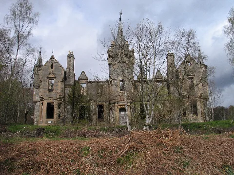 Ruins Of Dunalastair House Geograph.org.uk 3774495