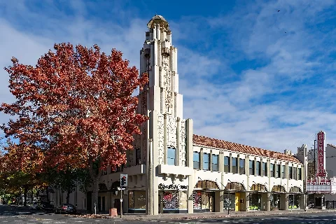 Senator Theatre Building, Chico, In Fall 2020