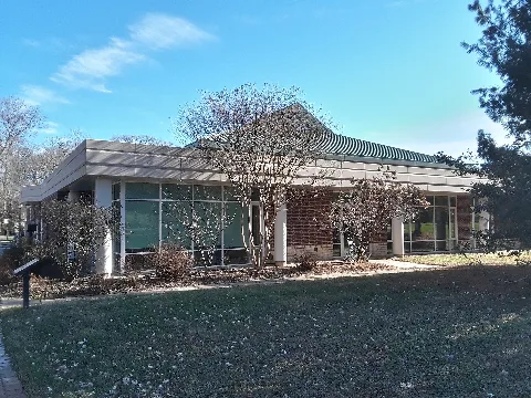 Side View Of Building, Great Falls Library
