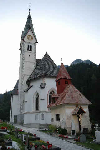 Solčava Cerkev In Kapela