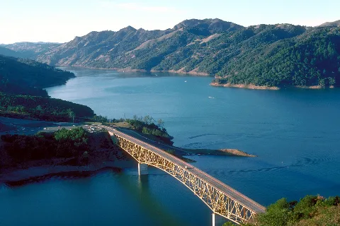 Sonoma Lake Aerial View