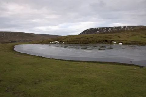 South End Of Henry's Loch, Quarff Geograph.org.uk 1700523