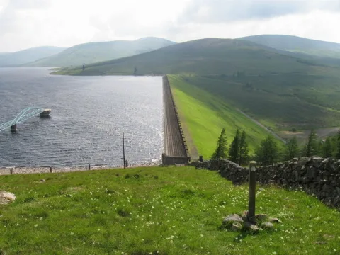 Southern Upland Way At Daer Reservoir Geograph.org.uk 195341