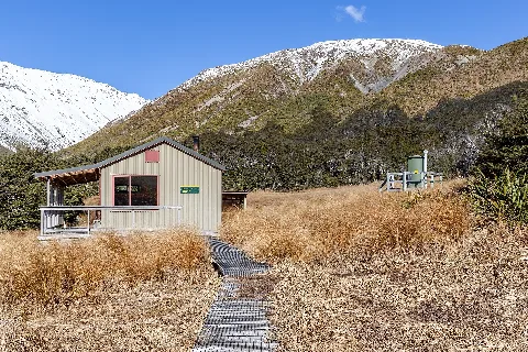 Speargrass Hut, Nelson Lakes National Park, New Zealand