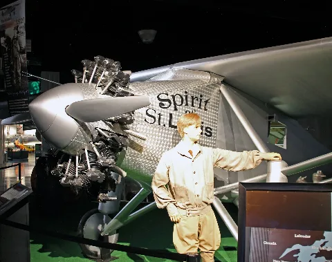 Spirit Of St Louis At Stafford Air Museum (15219903107)