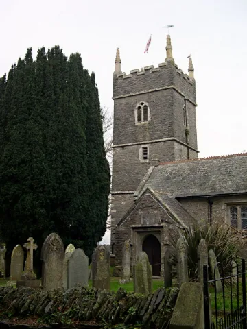 St Budeaux Church And Porch