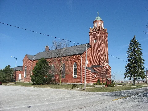 St. Joseph's Church At Egypt, Southern Side And Front