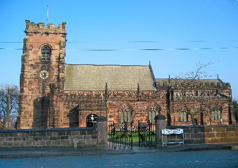 St Laurence Frodsham Exterior