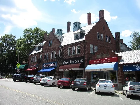 Strong's Block, Waban Ma