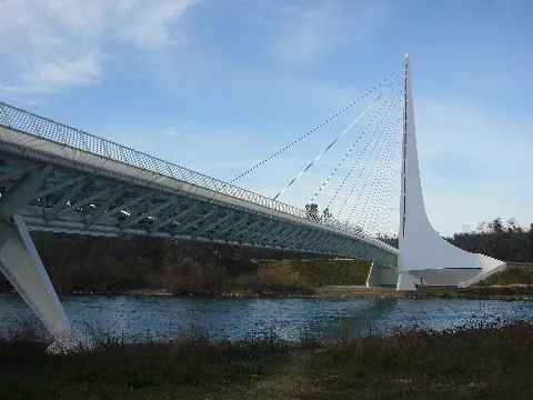 Sundial Bridge At Turtle Bay