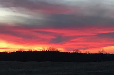Sunset In Arab Alabama Before The Super Blue Blood Moon (39283992874)