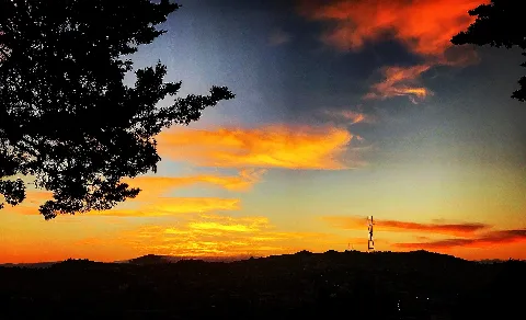 Sunset In San Francisco Nov 2016