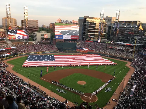 Suntrust Park Opening Day 2017