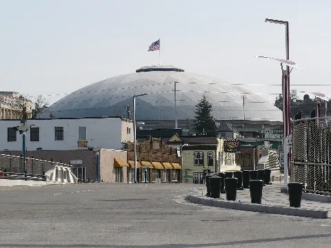 Tacome Dome Looking South From D & Dock
