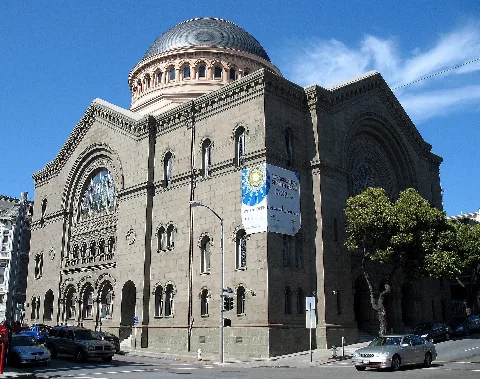 Temple Sherith Israel, 2266 California St., San Francisco, Ca 6 12 2011 4 34 25 Pm