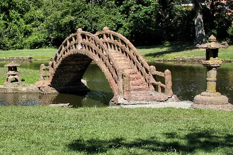 "The Bridge Of Life" Built By Dionicio Rodriguez At Cedar Hill Cemetery In Suitland, Maryland