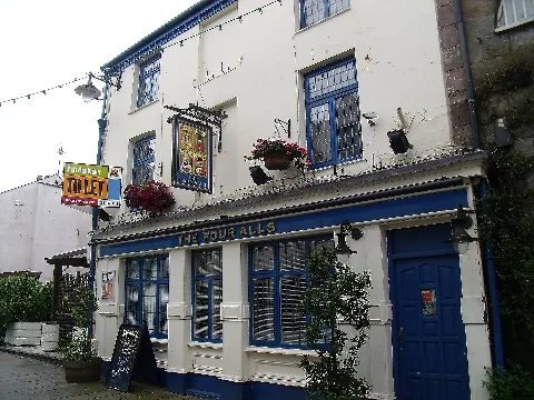 The Four Alls Pub On Hole In The Wall Street, Caernarfon Geograph.org.uk 2555063