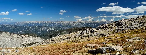 The Kings Kaweah Divide, Sequoia National Park, Usa