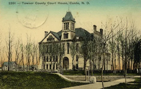City map Towner County City map Towner County