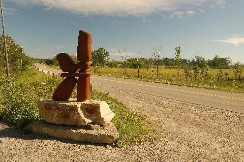 Trans Canada Trail Monument At Emily Park Road Panoramio