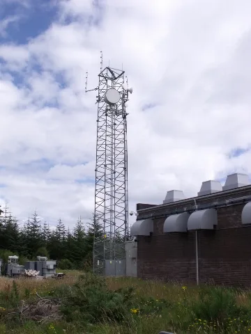 Transmitter Tower At Eathie Hill Near Rosemarkie Geograph.org.uk 4945283