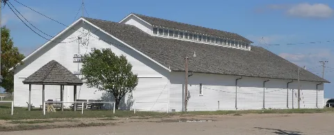 Trego County Fairgrounds Exhibit Bldg From Sw 1