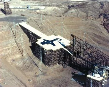 Trestle Emp Simulator B1B Bomber Kirtland Air Force Base 1989