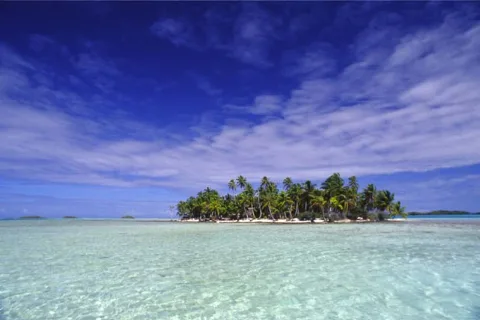 Un Motu Du Lagon Bleu