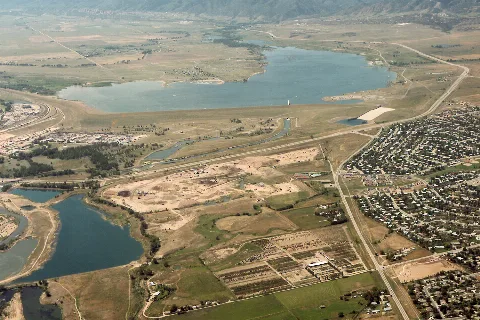 Usace Chatfield Dam And Reservoir