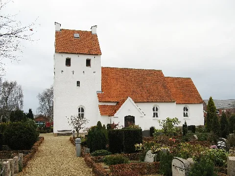 Vejrup Kirke Set Fra Syd