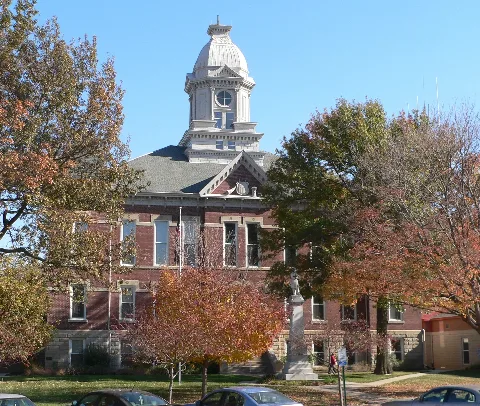 Washington County, Nebraska Courthouse From W