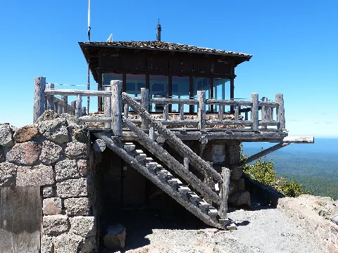 Watchman Lookout Station Crater Lake Np Oregon