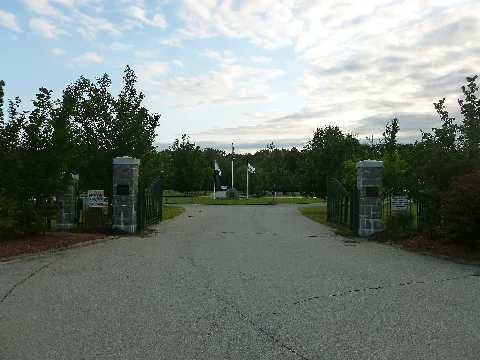 Westlawn Ii Cemetery Entrance; Lowell, Ma; 2011 09 11